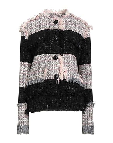 MSGM Giubbotto Rosa 38% Acrilico, 23% Cotone, 22% Poliestere, 9% Lana, 8% Poliammide
