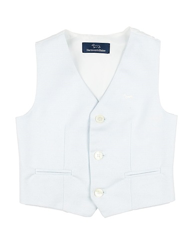 HARMONT & BLAINE ジレ スカイブルー コットン 73% / ポリエステル 27%