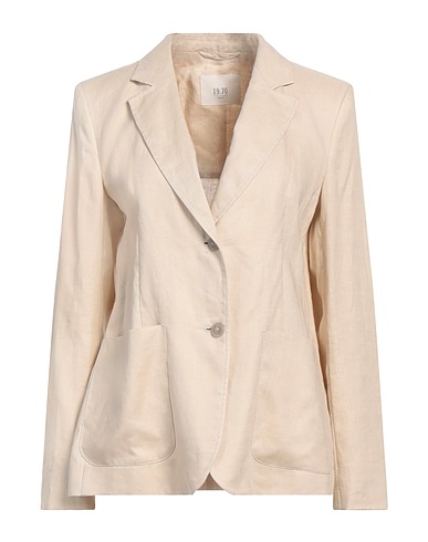 19.70 NINETEEN SEVENTY Blazer Beige 100% Linen