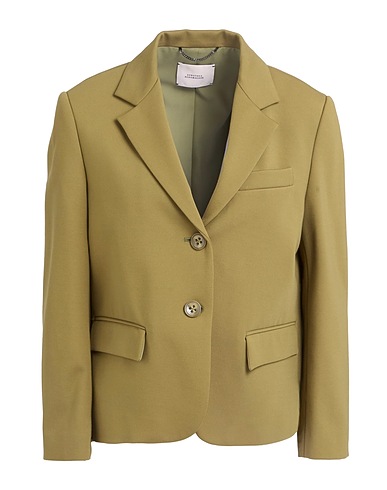 DOROTHEE SCHUMACHER Blazer Military green 67% Viscose, 28% Polyamide, 5% Elastane