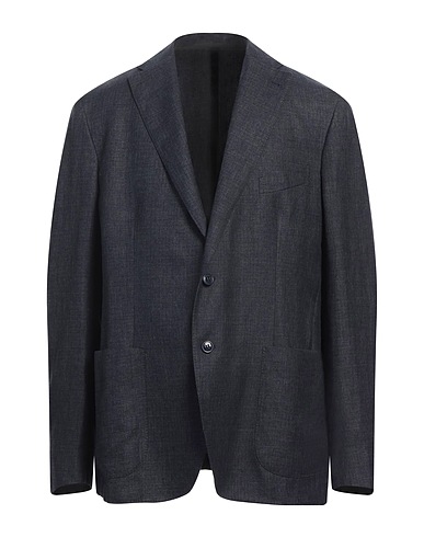 PAL ZILERI Blazer Midnight blue 51% Linen, 44% Wool, 5% Silk