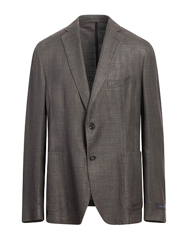 PAL ZILERI Blazers Dunkelbraun 52% Seide, 48% Baumwolle