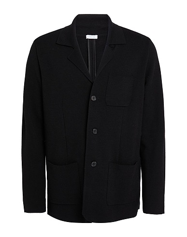 CARUSO Blazer Nero 100% Lana