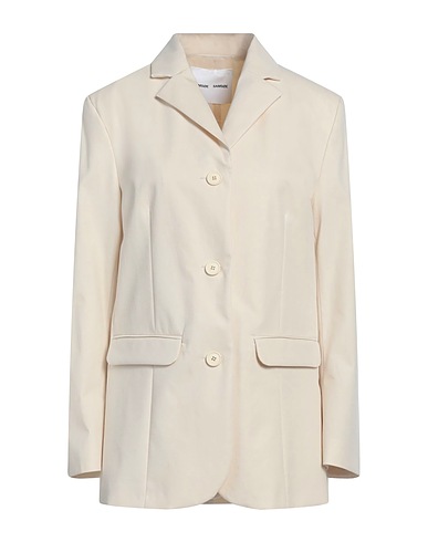 SAMSØE Φ SAMSØE Blazer Off white 94% Cotton, 6% Elastane