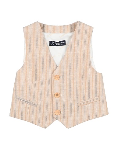 JECKERSON Suit vest Sand 50% Linen, 30% Cotton, 20% Polyester