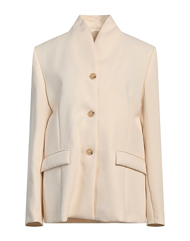 TOTEME Jacket Cream 55% Recycled polyester, 45% Wool