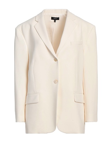 THEORY Blazer Ivory 70% Triacetate, 30% Polyester
