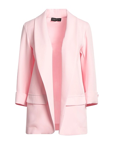 ANGELA MELE MILANO Blazer Light pink 50% Viscose, 42% Polyester, 8% Elastane