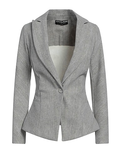 CHIARA BONI LA PETITE ROBE Blazer Grey 72% Polyamide, 28% Elastane
