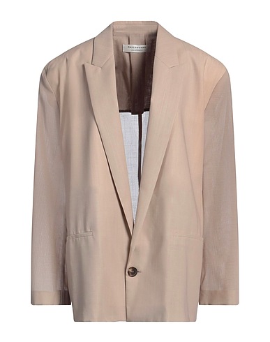 PHILOSOPHY di LORENZO SERAFINI Giacca Beige 77% Lana Vergine, 23% Poliestere