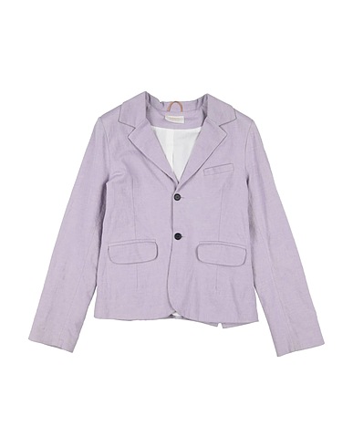 MAX & LOLA Giacca Lilla 73% Cotone, 26% Lino, 1% Elastan