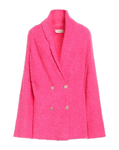 BRUNO MANETTI Blazer Magenta 90% Cotton, 10% Polyamide