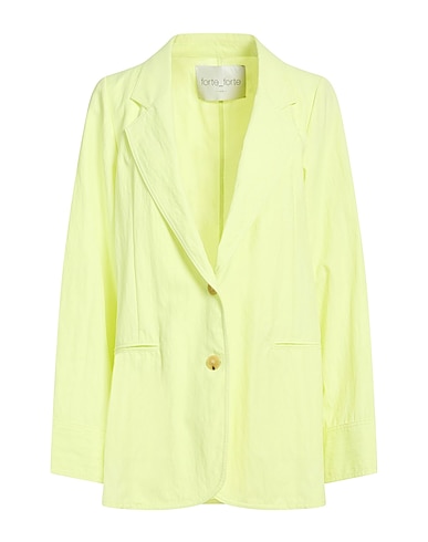 FORTE_FORTE Blazer VERDE LIME 65% Viscose, 22% Cotton, 13% Polyamide