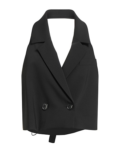 DOROTHEE SCHUMACHER Weste Schwarz 96% Schurwolle, 4% Elastan