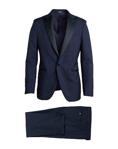 BRERAS Milano Suits Blue Super 120s Wool