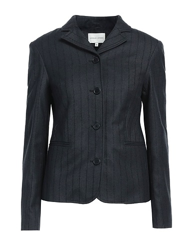 LOULOU STUDIO Jacket Black 100% Virgin Wool