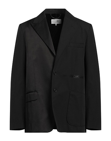 MAISON MARGIELA Blazer Black 59% Cotton, 41% Polyamide