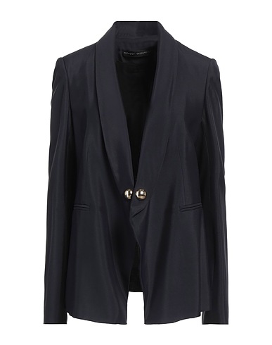 ANTHONY VACCARELLO Giacca Blu notte 99% Viscosa, 1% Seta