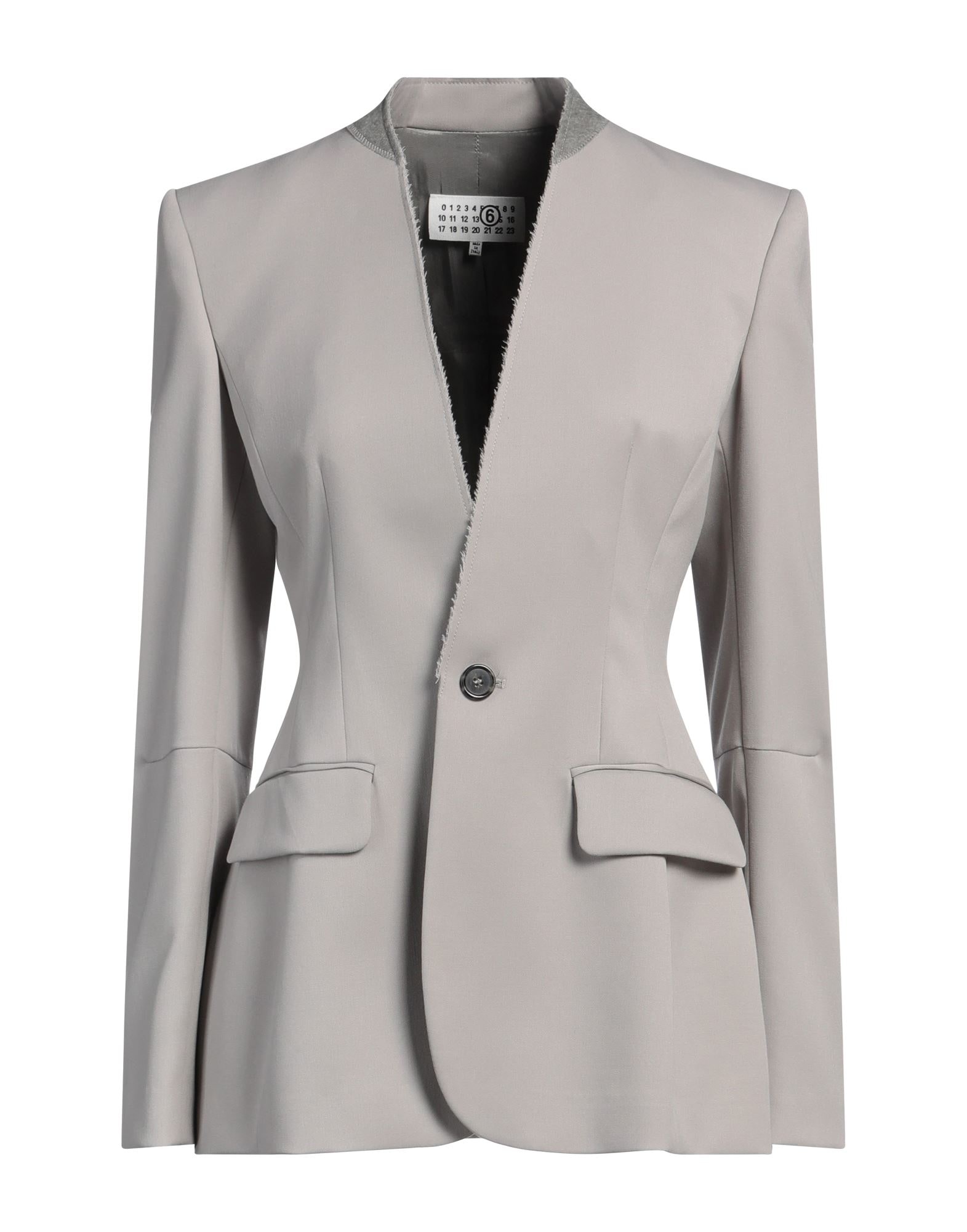 マルタンマルジェラ　MM6 レディース　テーラードジャケット グレー　L MM6 Maison Margiela＞グレー ブレザー