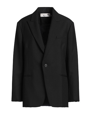 DIOR Blazer Black 70% Wool, 30% Mohair wool