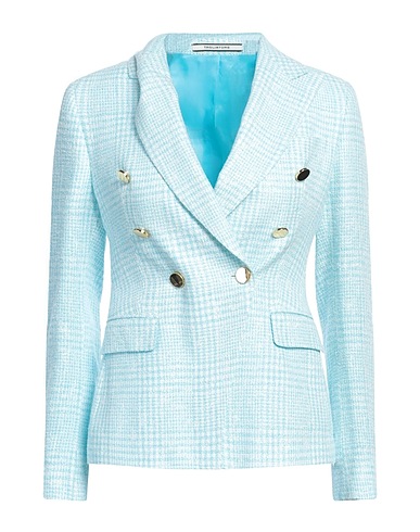 TAGLIATORE 02-05 Blazer Azure 37% Viscose, 27% Cotton, 26% Acrylic, 10% Polyamide