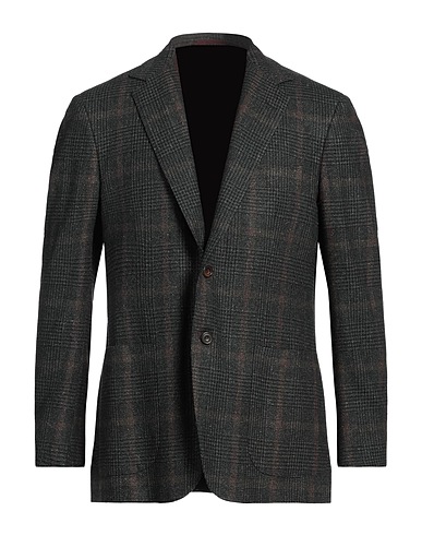 SARTORIO Blazer Dark green 75% Virgin Wool, 25% Silk