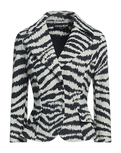 CHIARA BONI LA PETITE ROBE Blazer Black 72% Polyamide, 28% Elastane