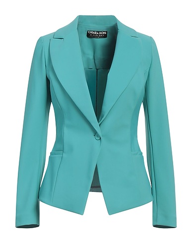 CHIARA BONI LA PETITE ROBE Blazer Turquoise 72% Polyamide, 28% Elastane