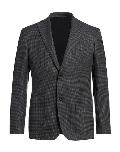STEVE&COLLINS Blazer Dark brown 66% Polyester, 34% Viscose