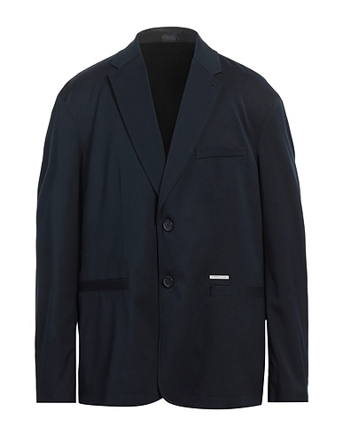 ARMANI EXCHANGE Veste Bleu nuit 66% Polyester, 16% Viscose, 15% Laine, 3% Élasthanne