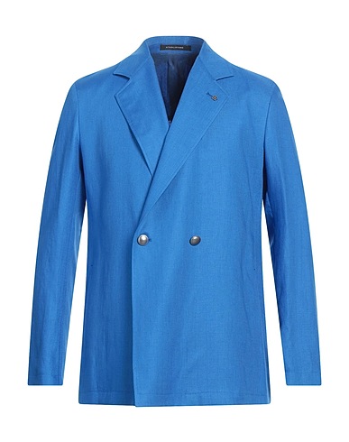 TAGLIATORE テーラードジャケット AZZURRO リネン 100%