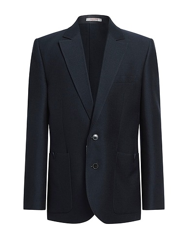VALENTINO GARAVANI Blazer Blu notte 88% Lana Vergine, 12% Seta, Lana, Viscosa