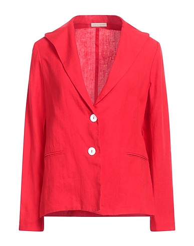 CRISTINA BONFANTI Blazer Red 100% Linen