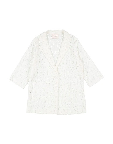 MARIUCCIA Blazer White 80% Cotton, 20% Nylon
