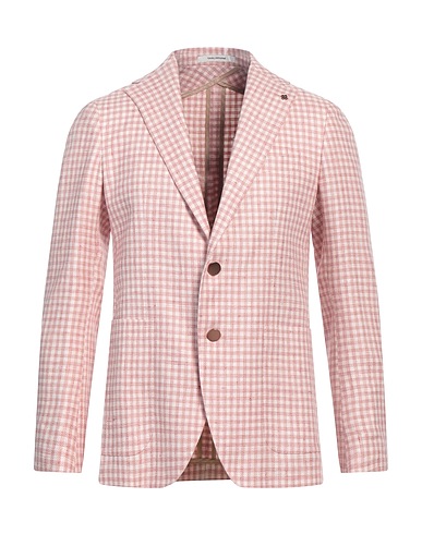 TAGLIATORE Blazer Light brown 56% Linen, 44% Cotton