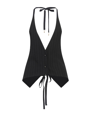 SOUVENIR Top Black 64% Cotton, 32% Polyester, 3% Other Fibres, 1% Elastic fibres