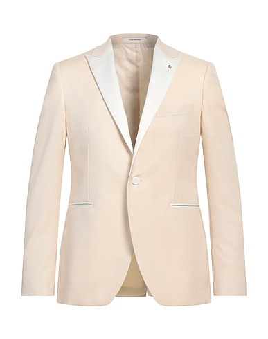 TAGLIATORE Blazer Beige 83% Virgin Wool, 17% Silk