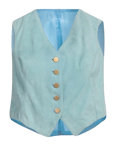 TAGLIATORE 02-05 Gilet Celeste 100% Pelle di agnello, Cupro