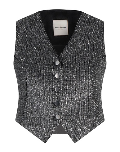 TAGLIATORE 02-05 ジレ シルバー ポリエステル 93% / ポリウレタン 7%