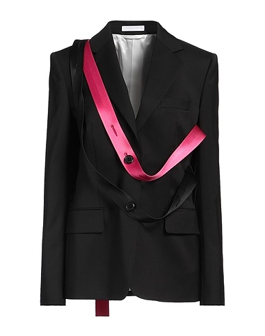 HELMUT LANG Blazer Black 100% Virgin Wool