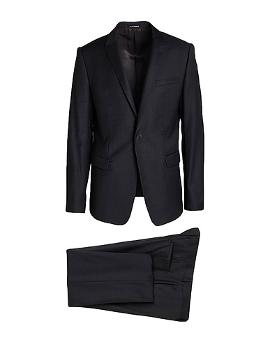 EMPORIO ARMANI Suits Charcoal 100% Virgin Wool