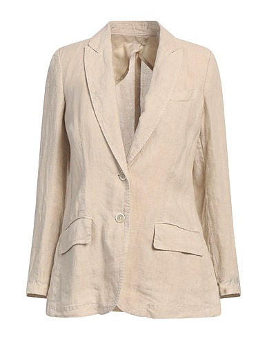 120% LINO Blazer Beige 100% Linen