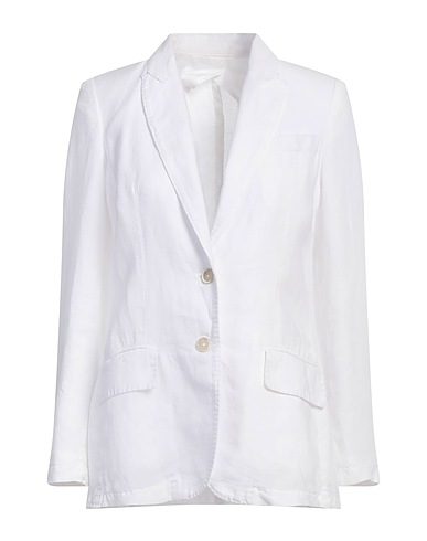 120% LINO Blazer White 100% Linen