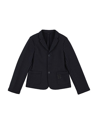 EMPORIO ARMANI Blazer Black 76% Cotton, 18% Polyester, 6% Elastane