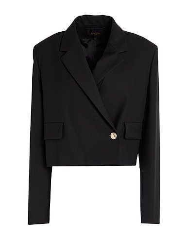 MAJE Blazer Black 54% Polyester, 25% Wool, 17% Viscose, 4% Elastane