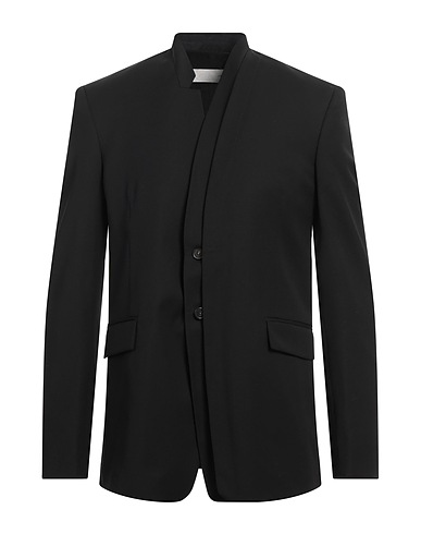 ISABEL BENENATO Jacket Black 100% Virgin Wool