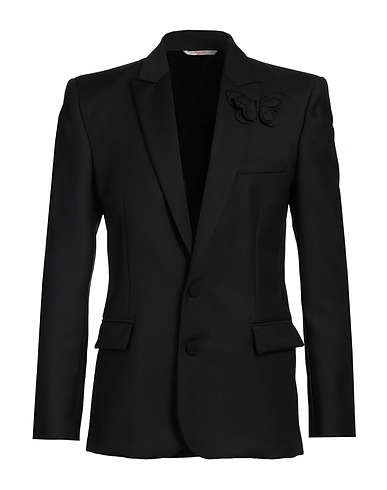 VALENTINO GARAVANI Blazer Black 53% Wool, 47% Mohair wool, Polyester