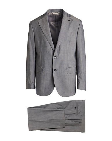 PAOLONI Suits Grey 100% Wool