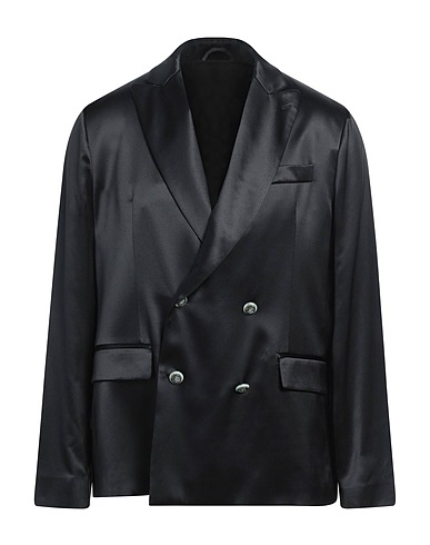 4SDESIGNS Blazer Black 100% Silk