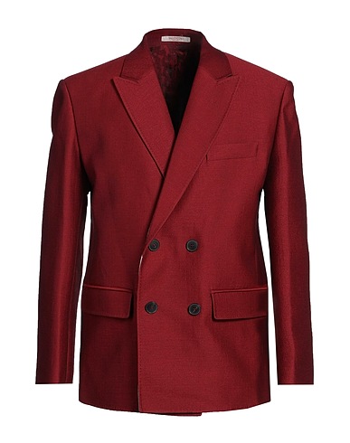 VALENTINO GARAVANI 자켓 레드 88% 버진 울, 12% 실크, 울, 비스코스